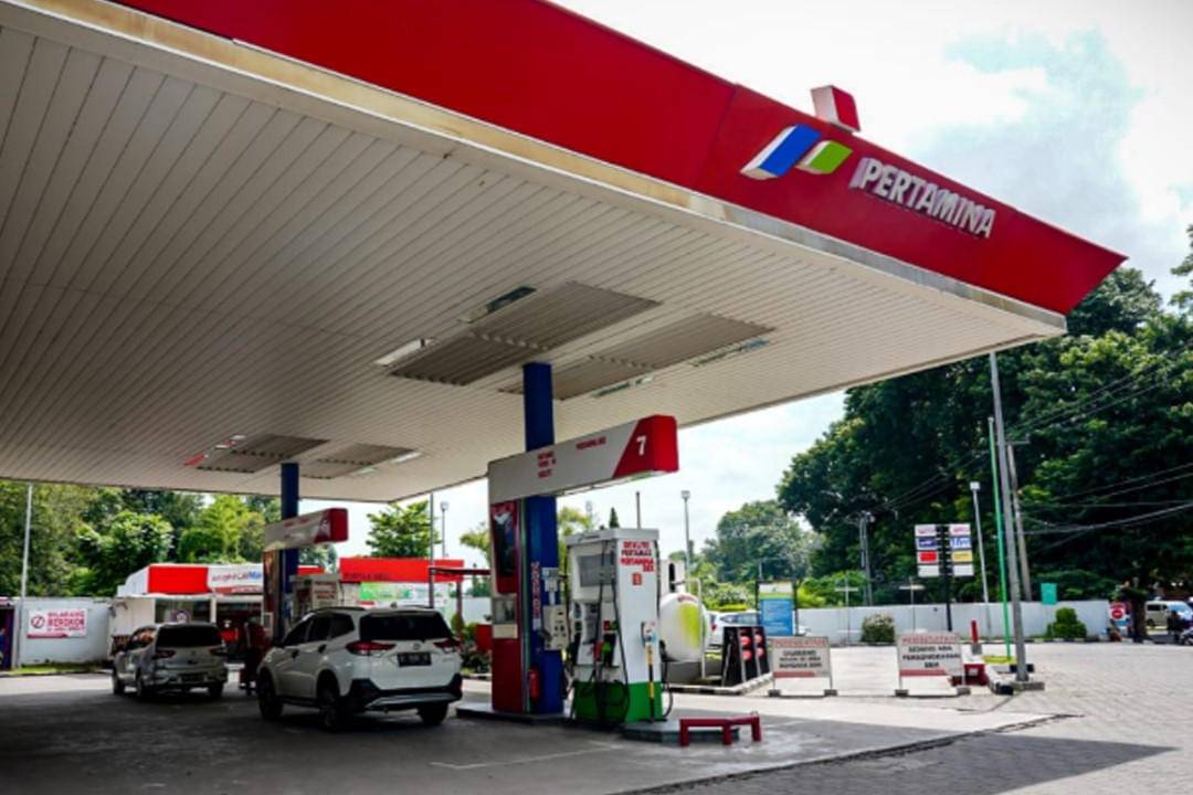 Ilustrasi SPBU Pertamina