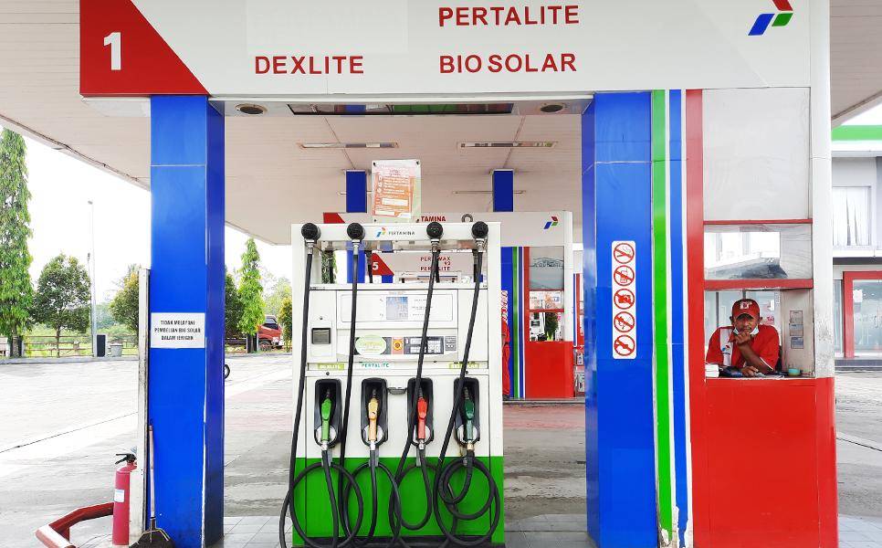 Ilustrasi SPBU Pertamina