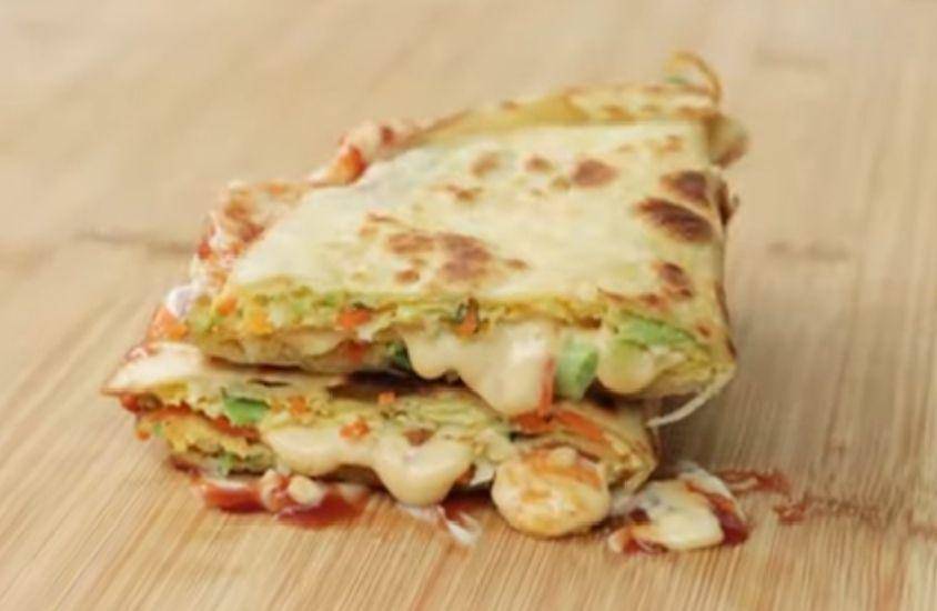 ilustrasi Korean tortilla egg (youtube.com/Devina Hermawan)
