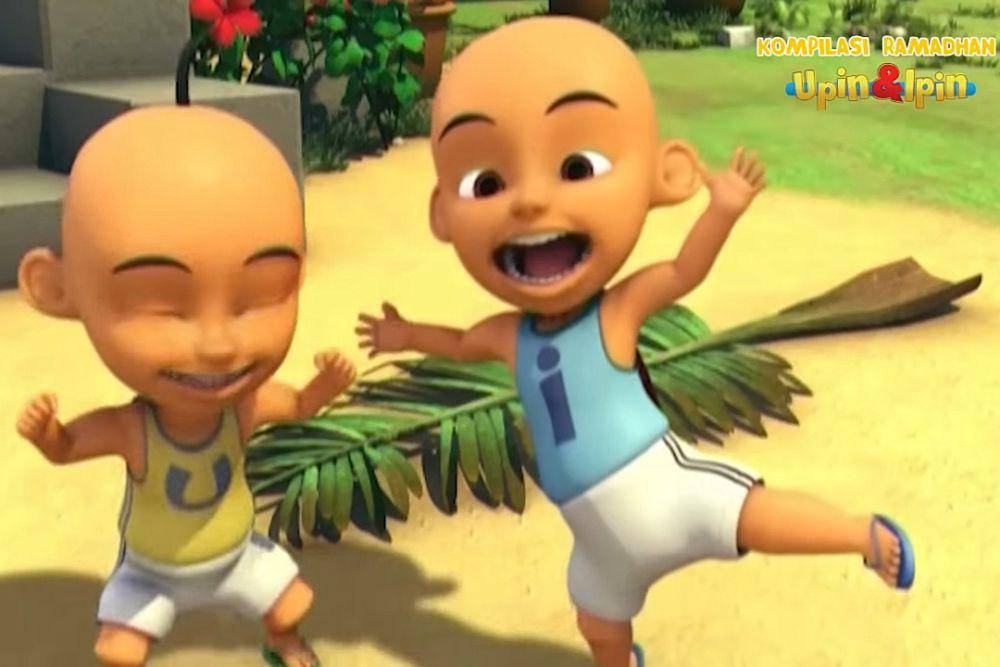 Upin dan Ipin bermain (youtube.com/Les' Copaque Production)