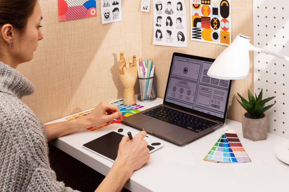 ilustrasi jurusan desain grafis (freepik.com/freepik)