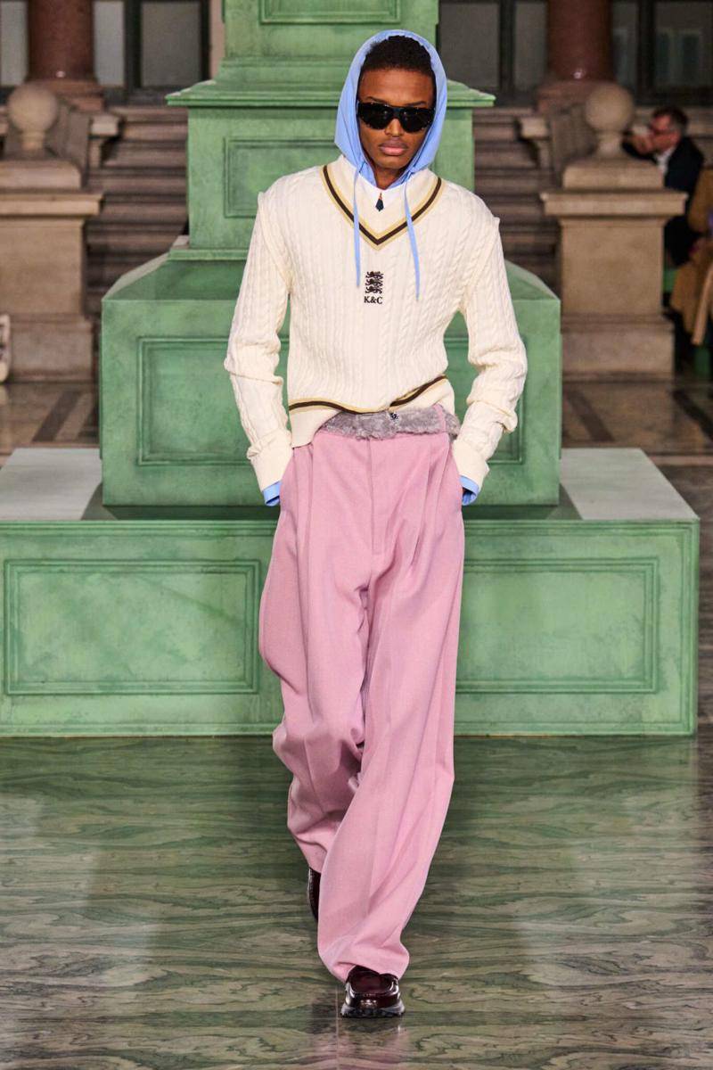 Kent and Curwen A/W 2025-26 di London Fashion Week (dok. Kent and Curwen)