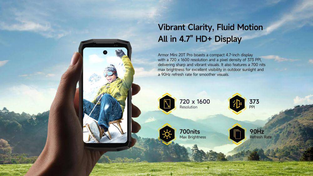 potret layar Ulefone Armor Mini 20T Pro 5G (ulefone.com)