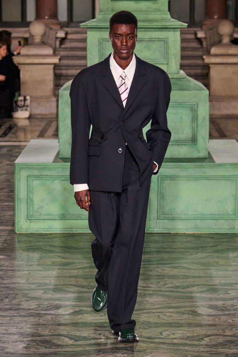 Kent and Curwen A/W 2025-26 di London Fashion Week (dok. Kent and Curwen)