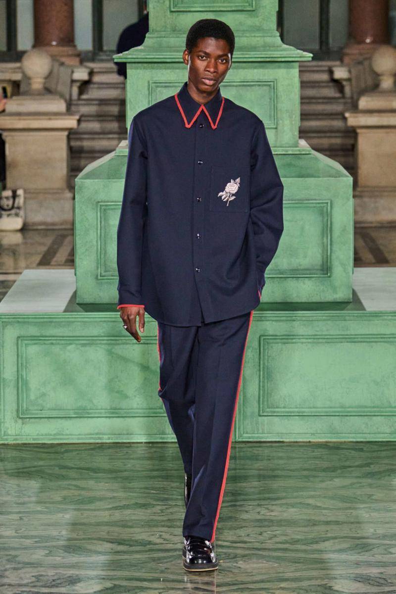 Kent and Curwen A/W 2025-26 di London Fashion Week (dok. Kent and Curwen)