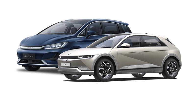Perbandingan BYD M6 vs IONIQ 5, Mana yang Lebih Unggul?