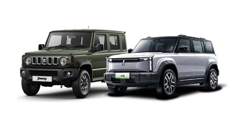 5 Perbandingan Chery J6 vs Suzuki Jimny 5 Door, Pilih Mana?