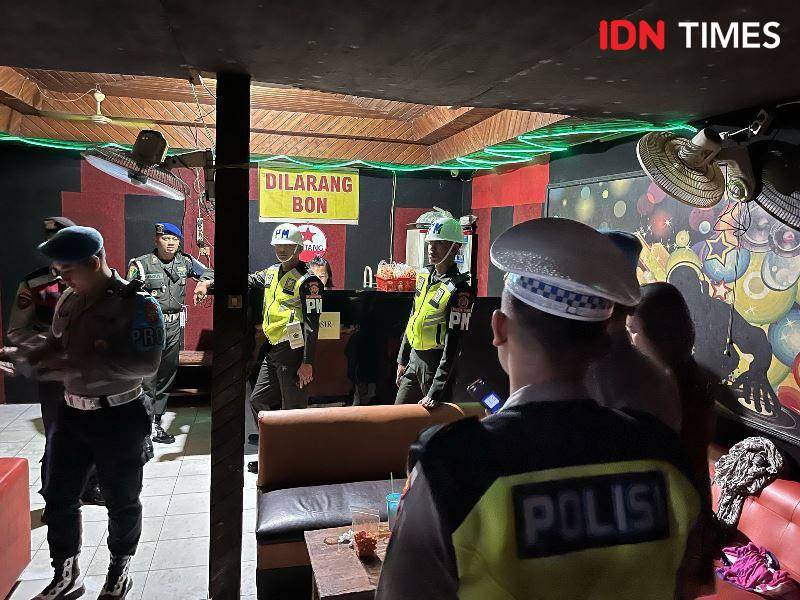 Razia gabungan THM di PPU sasar personel TNI-POLRI (IDN Times/Ervan)