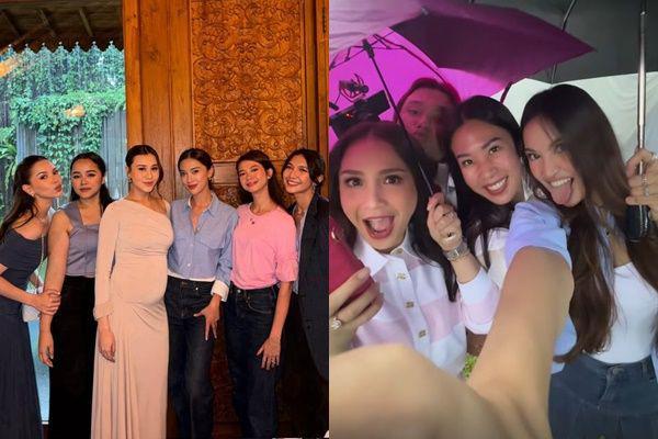 Deretan Tamu Artis di Gender Reveal Kehamilan Aaliyah Massaid