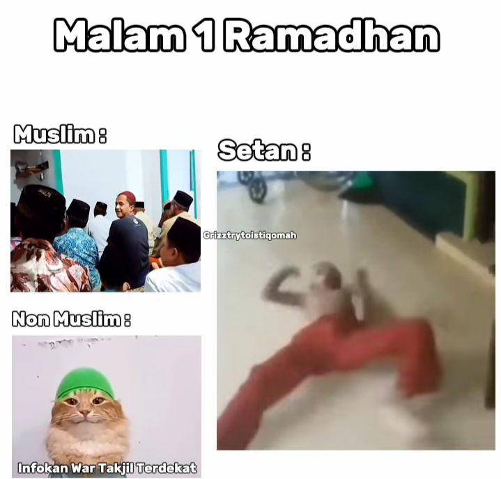 meme setan menjelang Ramadan (instagram.com/memeislam.id)