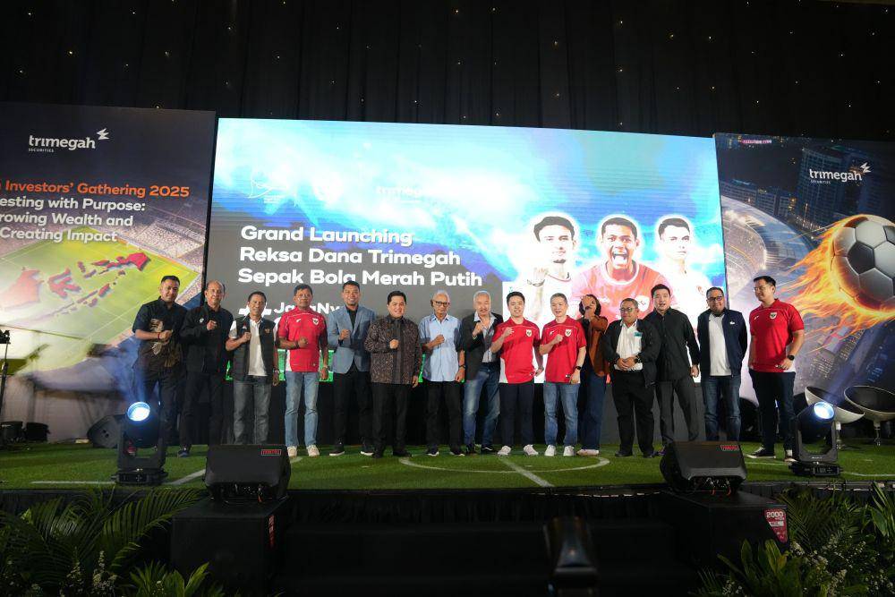 PSSI dan Trimegah luncurkan Reksa Dana Trimegah Sepak Bola Merah Putih. (Dok. PSSI)