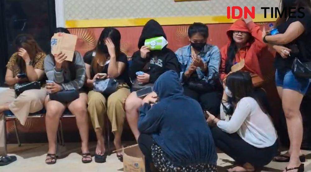 62 pekerja hiburan malam terjaring razia di Ketepang. (IDN Times/istimewa).