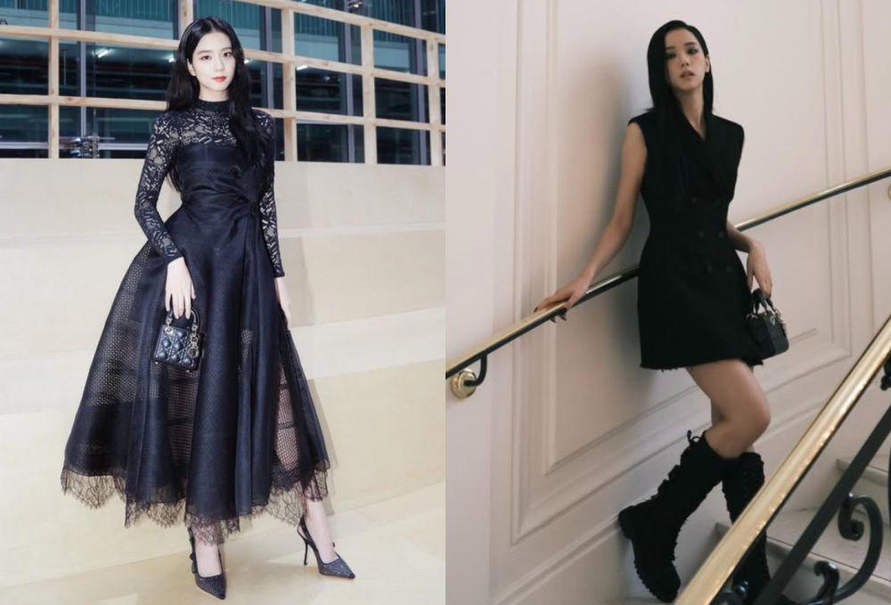 8 Jenis Dress Formal Warna Hitam ala Jisoo BLACKPINK, Glamorous!