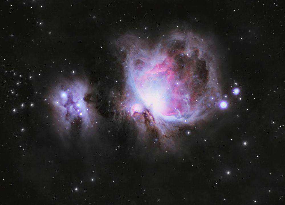 ilustrasi nebula di galaksi Bima Sakti (pexels.com/Ahmad Basem)