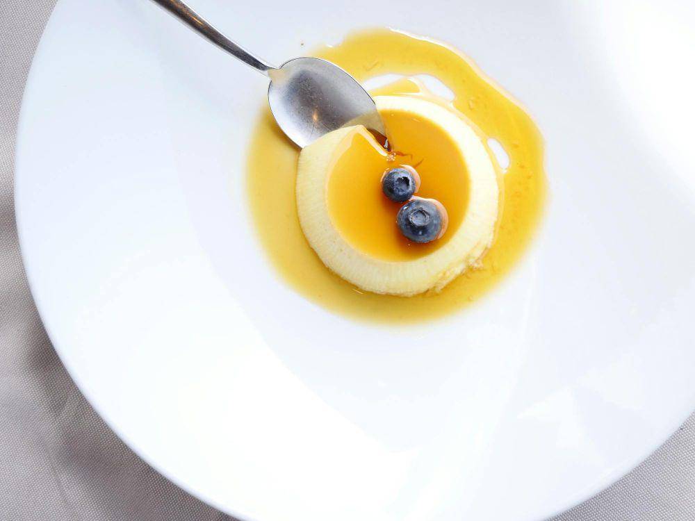ilustrasi puding labu kuning (pexels.com/vania venneri)