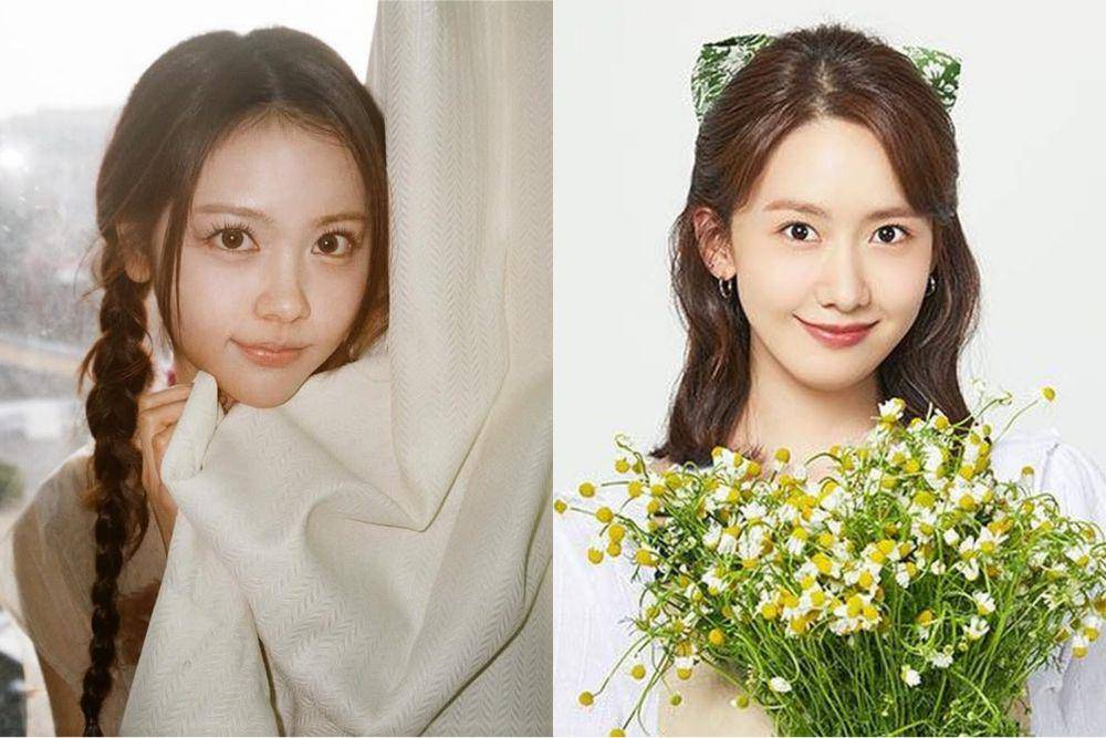 Carmen Hearts2Hearts dan Yoona SNSD (instagram.com/hearts2hearts | instagram.com/yoona__lim)