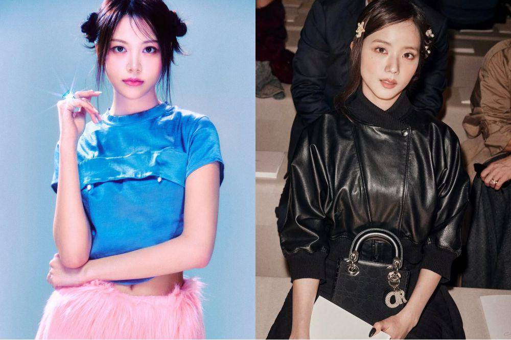Carmen Hearts2Hearts dan Jisoo BLACKPINK (instagram.com/hearts2hearts | instagram.com/sooyaaa__)