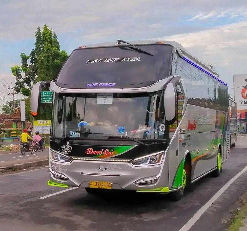 Ilustrasi Bus Dewi Sri (instagram.com/dewisrimaniagroup)