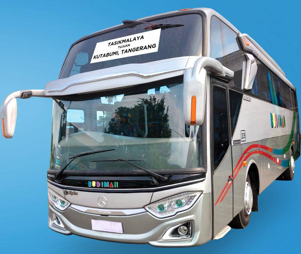 Ilustrasi Bus Budiman (budiman.co.id)