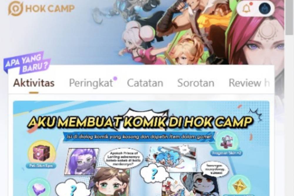 HOK Camp di Honor of Kings (dok. TiMi Studio Group/Honor of Kings)