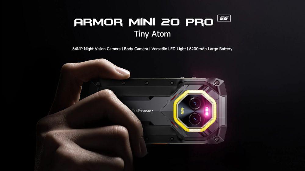 Spesifikasi Lengkap Ulefone Armor Mini 20 Pro 5G, Desain Simpel!