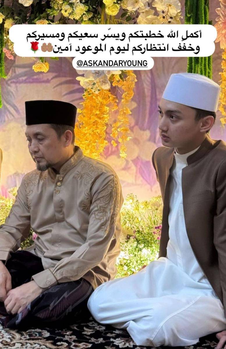 Lamaran Guz Azmi (@zannsrn via instagram.com/askandaryoung)