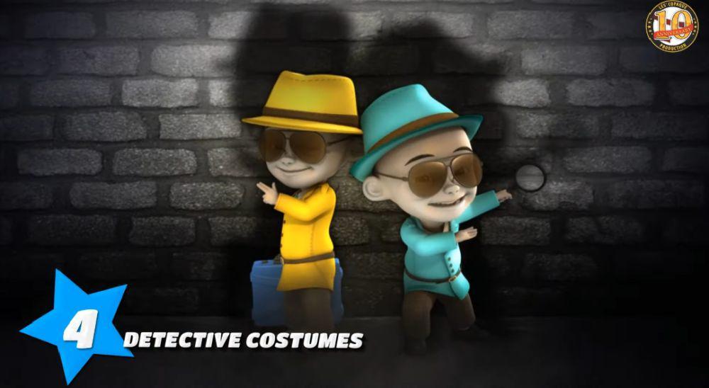 10 Kostum yang Sering Dipakai Upin dan Ipin, Mana Paling Ikonis?