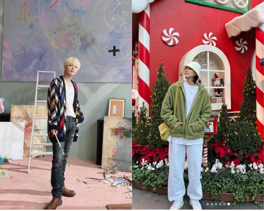 7 Referensi OOTD Pakaian Hangat ala Jeonghan SEVENTEEN, Stylish Abis!