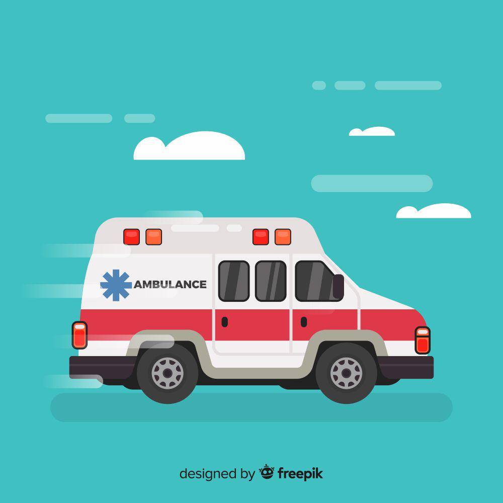 Ilustrasi Ambulance (Freepik)