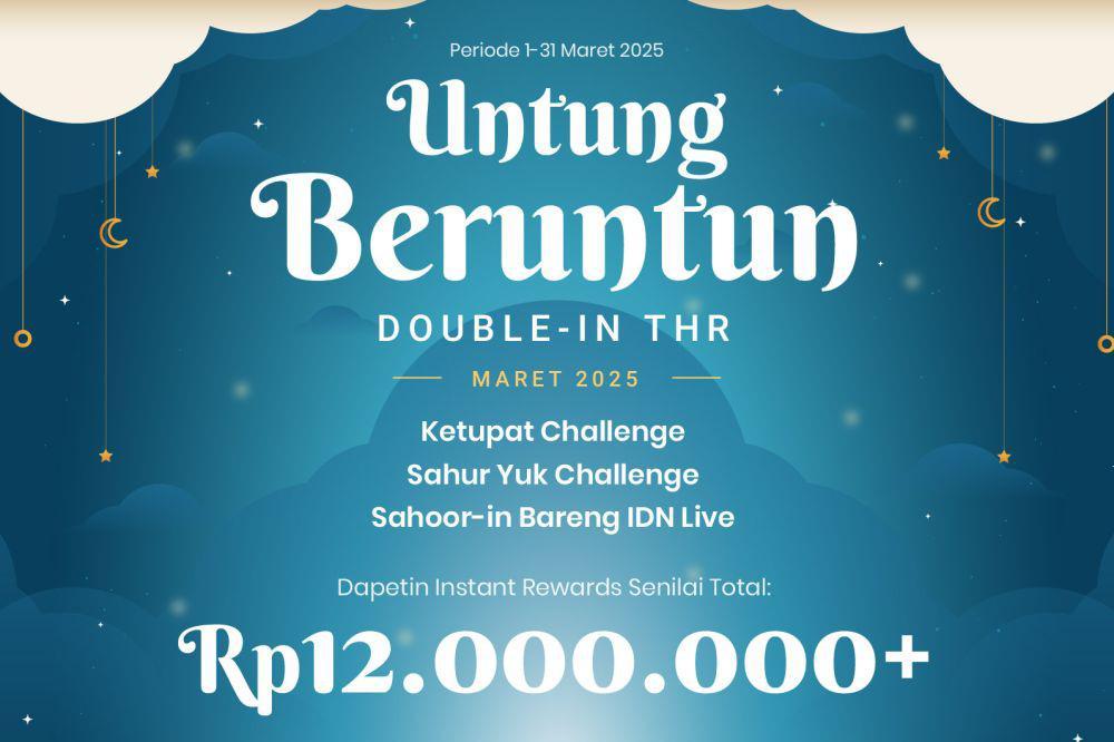 Dukung Streamer Idola, Bisa Dapet Double THR