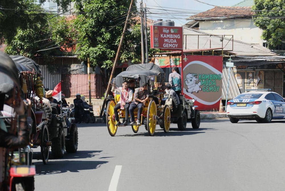 Tradisi Blangikhan di Kolam Renang Pahoman, Kota Bandar Lampung, Jumat (28/2/2025). (Dok. Pemprov Lampung).