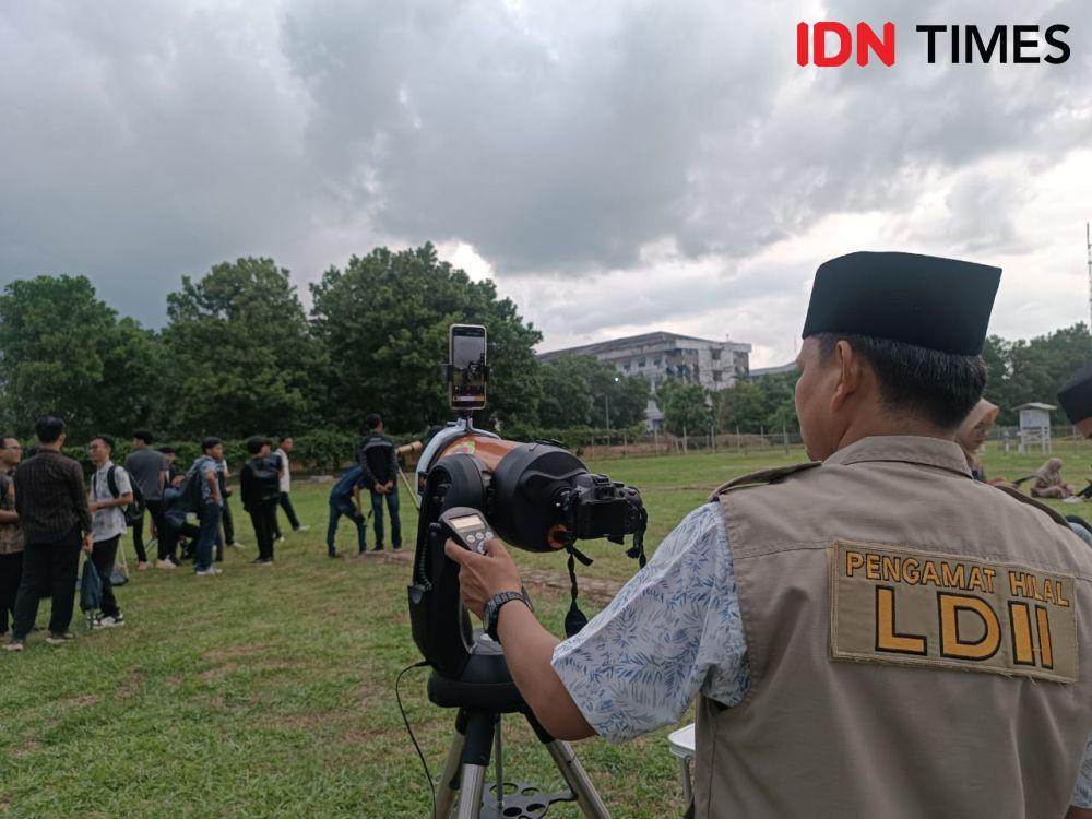 Terhalang Cuaca Mendung, Hilal Awal Ramadan Tak Terlihat di Lampung