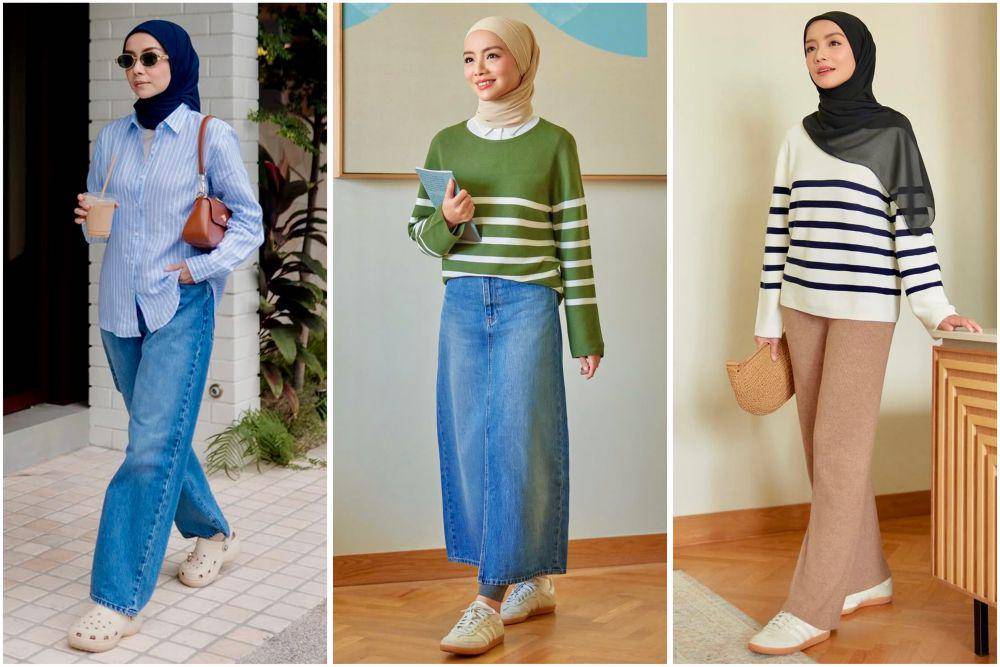 potret ide OOTD hijab buat main ala Mira Filzah (instagram.com/mfmirafilzah)