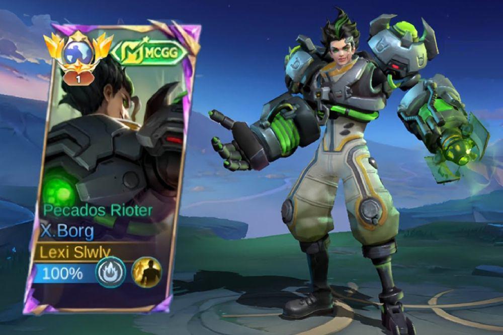 Cara Mendapatkan Skin X.Borg Pecados Rioter Gratis di MLBB