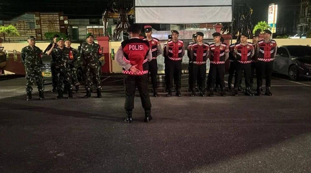 TNI Gelar Patroli Gabungan dengan Polri Usai Insiden di Polres Tarakan