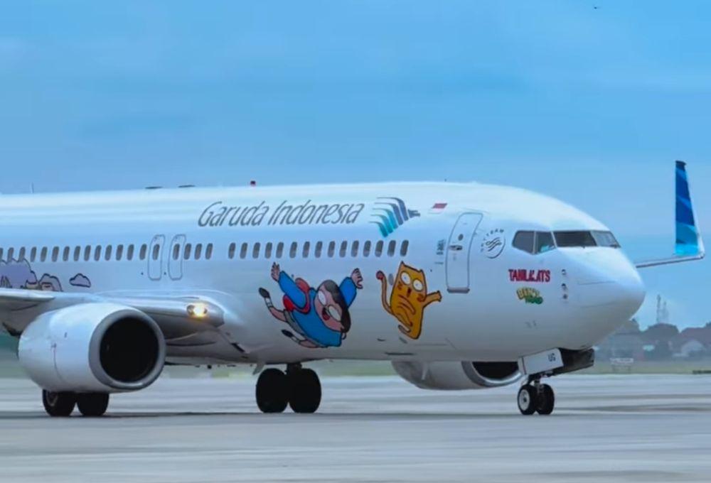Ilustrasi pesawat Garuda Indonesia (IDN Times/ IG garuda.indonesia)