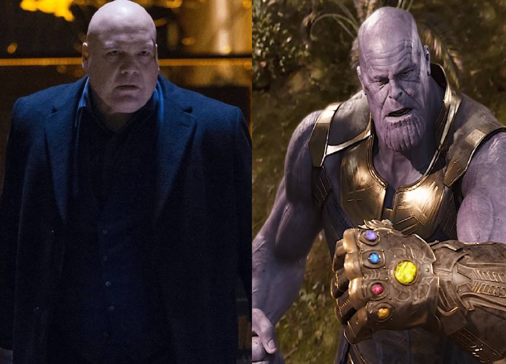 Kingpin dan Thanos (dok. Netflix/Marvel's Daredevil | dok. Marvel Studios/Avengers: Infinity War)