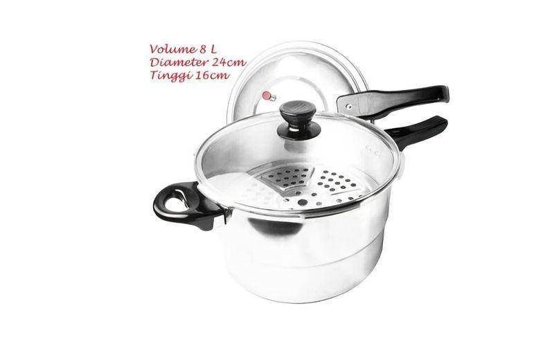 tampilan MOEGEN Panci Presto TYPE A 8 Liter (biggo.id)