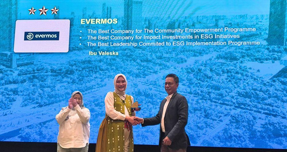 Sustainability Award 2025, Evermos Diganjar Penghargaan