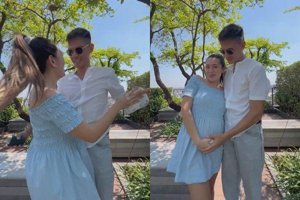 7 Potret Amanda Gonzales Umumkan Kehamilan Anak Pertama
