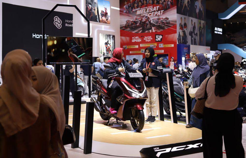 New Honda PCX160 Jadi Idola Konsumen di IIMS 2025 (Dok. IDN Times)