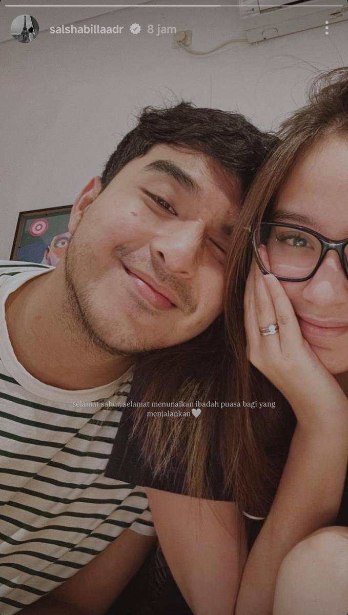 sahur pertama Salshabilla dan Ibrahim (instagram.com/salshabillaadr)