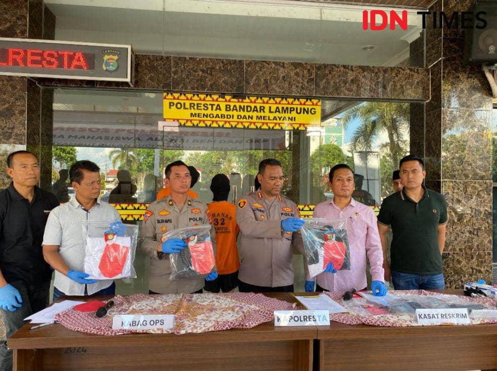 Ungkap kasus pemerkosaan dilakukan 3 pelaku pelajar SMA Bandar Lampung. (IDN Times/Tama Yudha Wiguna).