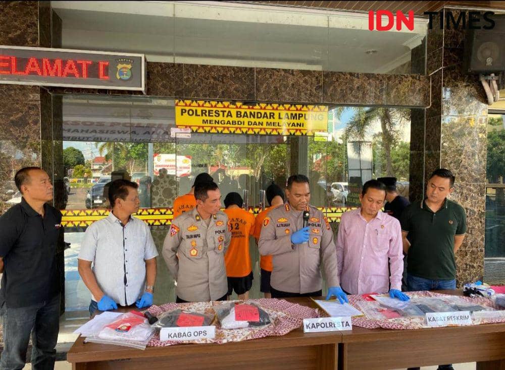 Ungkap kasus pemerkosaan dilakukan 3 pelaku pelajar SMA Bandar Lampung. (IDN Times/Tama Yudha Wiguna).