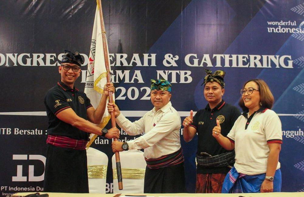 Lalu Kusnawan kembali terpilih memimpin IHGMA NTB periode 2025-2028. (dok. Istimewa)