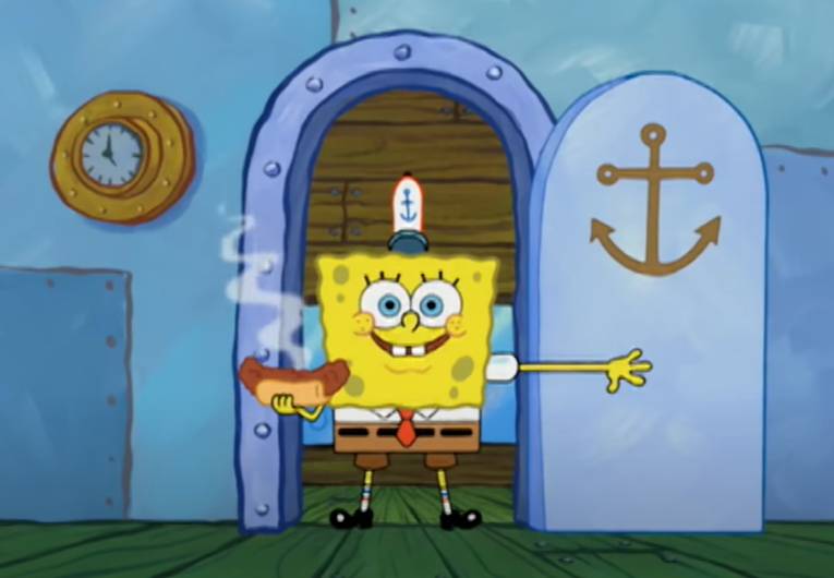 cuplikan momen Spongebob jadi diri sendiri (dok. Nickelodeon Animation Studio/Spongebob Squarepants)