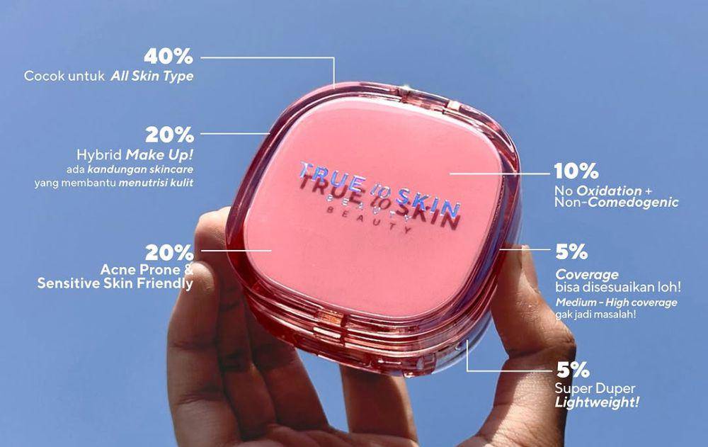 True to Skin - Skinlike Porefecting Cushion (instagram.com/truetoskinofficial)