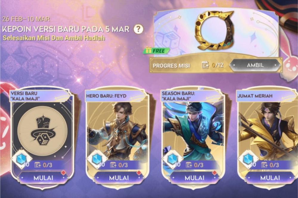 Event Kepoin Versi Baru Honor of Kings, Hadirkan Misi Berhadiah!