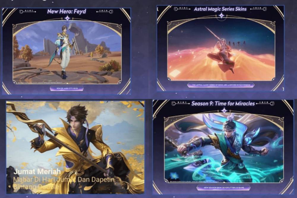 4 kartu di event Kepoin Versi Baru 5 Maret 2025 (dok. TiMi Studio Group/Honor of Kings)