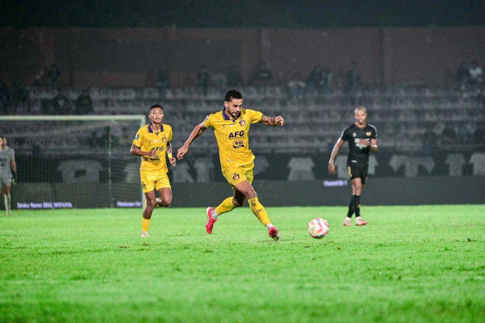 Pemain Persik Kediri saat melawan Dewa United. IDN Times/ istimewa